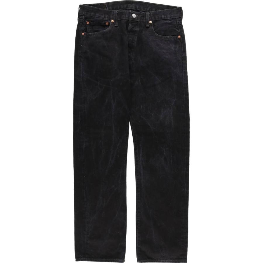 古着 リーバイス Levi's 501 ブラックデニム ストレートデニムパンツ メンズw34相当/eaa615383 Levi's（リーバイス） 古着 Levi's 501 ブラックデニム ストレート