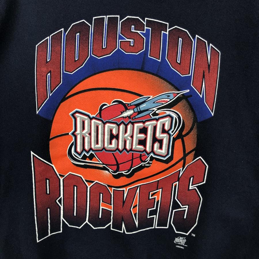 古着 90年代 ロゴセブン NBA ヒューストン ロケッツ プリント 