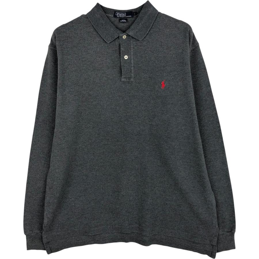 古着 ラルフローレン Ralph Lauren POLO by 長袖 ポロシャツ メンズL