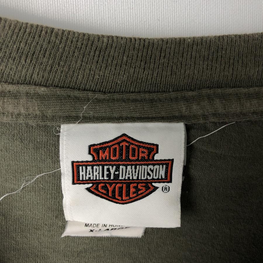 古着 ハーレーダビッドソン Harley-Davidson ファイヤーパターン