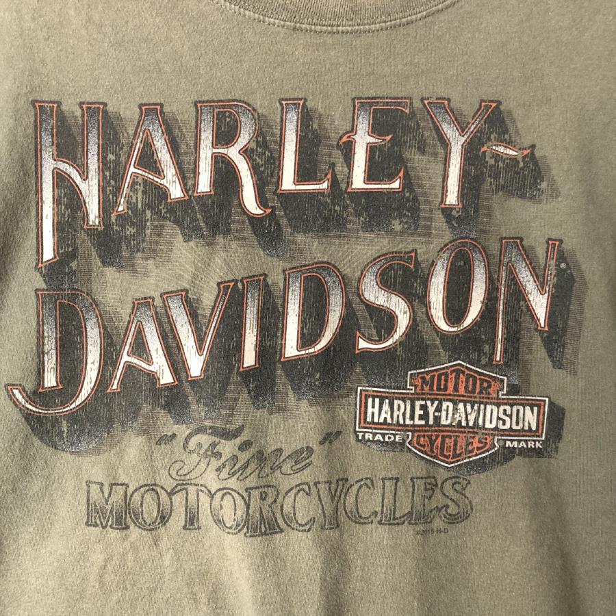 古着 ハーレーダビッドソン Harley-Davidson ファイヤーパターン