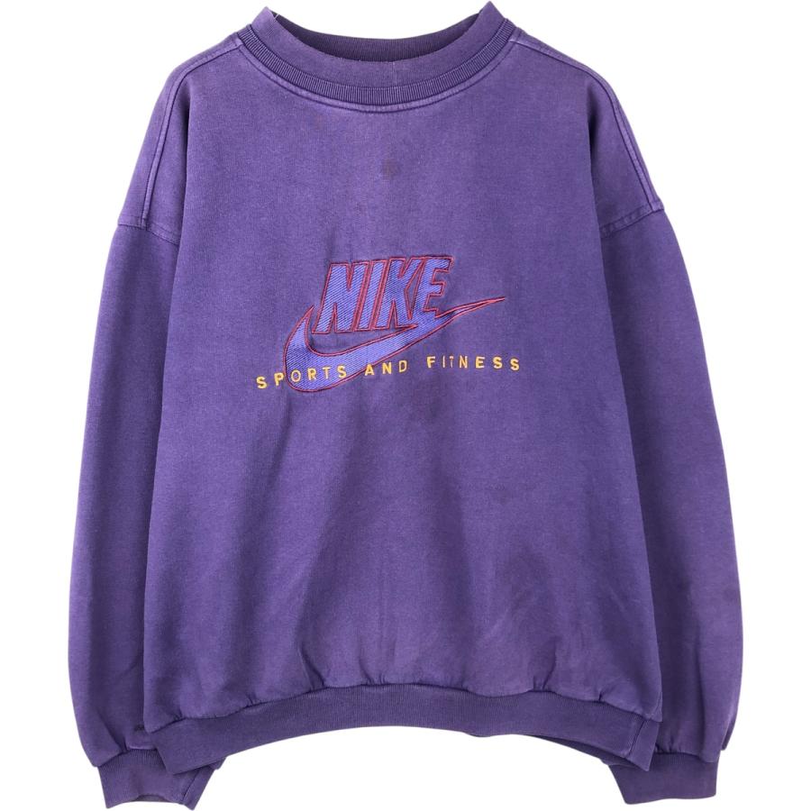 NIKE 銀タグ　スウェット NIKE（ナイキ） 古着 90年代 銀タグ ロゴスウェットシャツ トレーナー