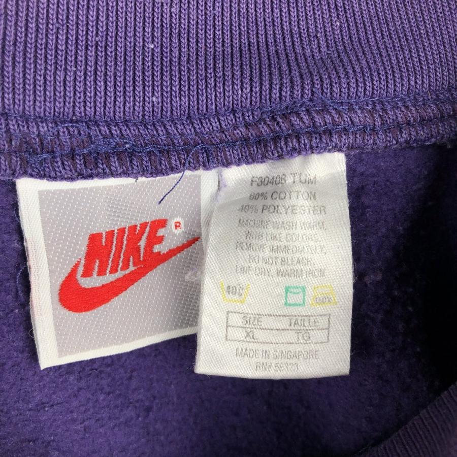 NIKE（ナイキ） 古着 90年代 銀タグ ロゴスウェットシャツ トレーナー