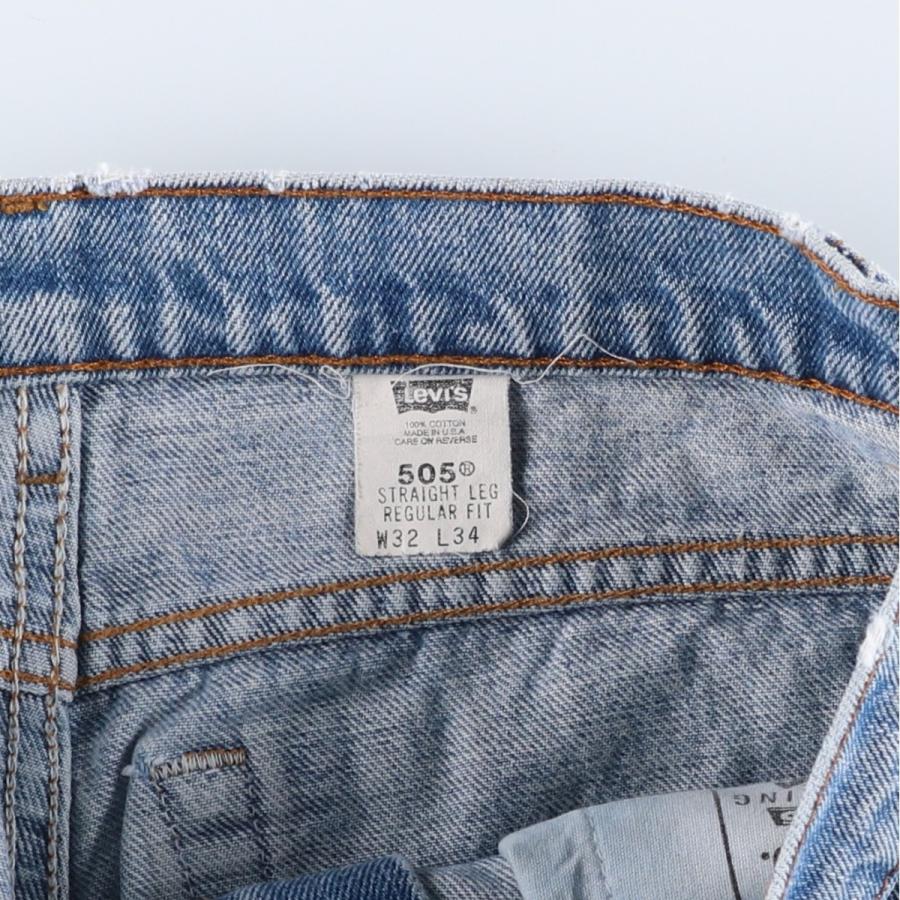 Levi's（リーバイス） 古着 90年代 00505-4891 REGULAR FIT STRAIGHT