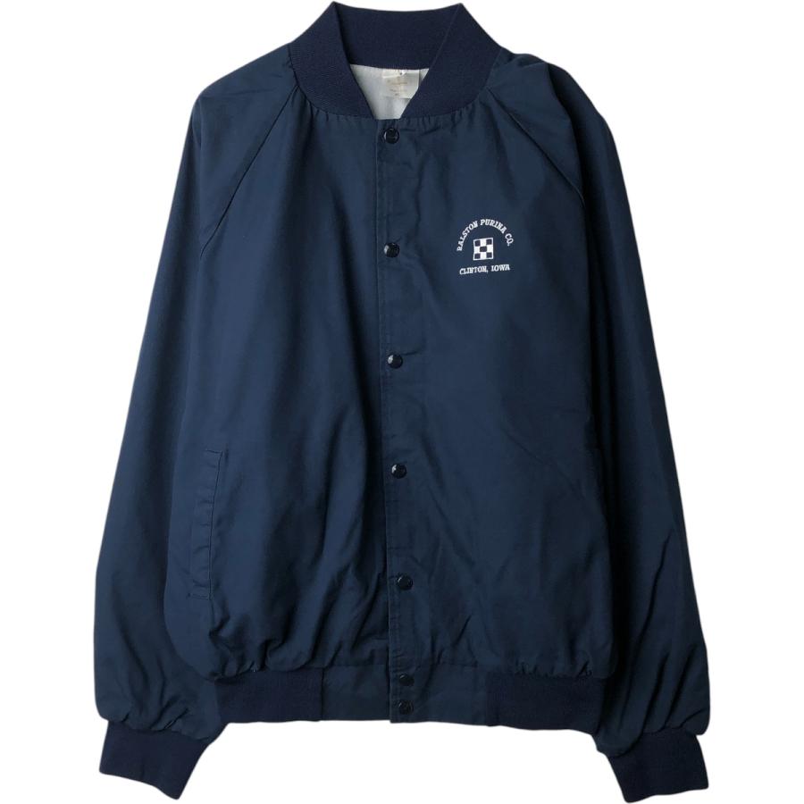【美品】90s バイカラースタジャン　アワードジャケット　USA製 古着 ~90年代 AUBURN スタジャン アワードジャケット バーシティ