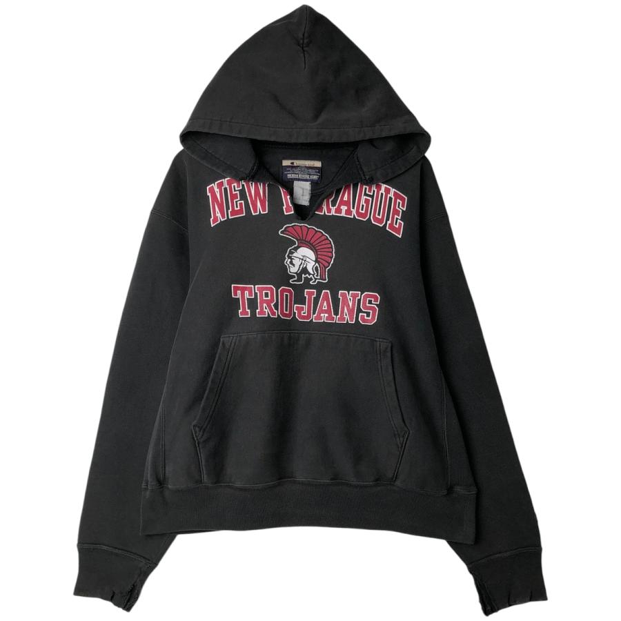古着 00年代 チャンピオン Champion PREMIUM REVERSE WEAVE プレミアムリバースウィーブ カレッジ スウェットプルオーバーパーカー メンズXL相当/eaa615706 Champion（チャンピオン） 古着 00年代 プレミアムリバースウィーブ