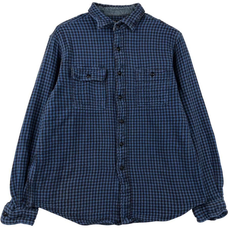 古着 ラルフローレン Ralph Lauren POLO RALPH LAUREN 長袖 フランネルチェックシャツ レディースL相当/eaa615757 古着 ラルフローレン Ralph Lauren POLO RALPH LAUREN 長袖 フランネル