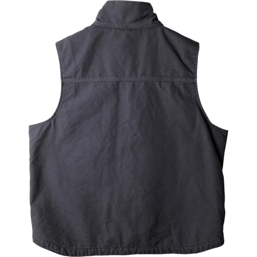 Carhartt（カーハート） 古着 アドバタイジング ダックベスト メンズL