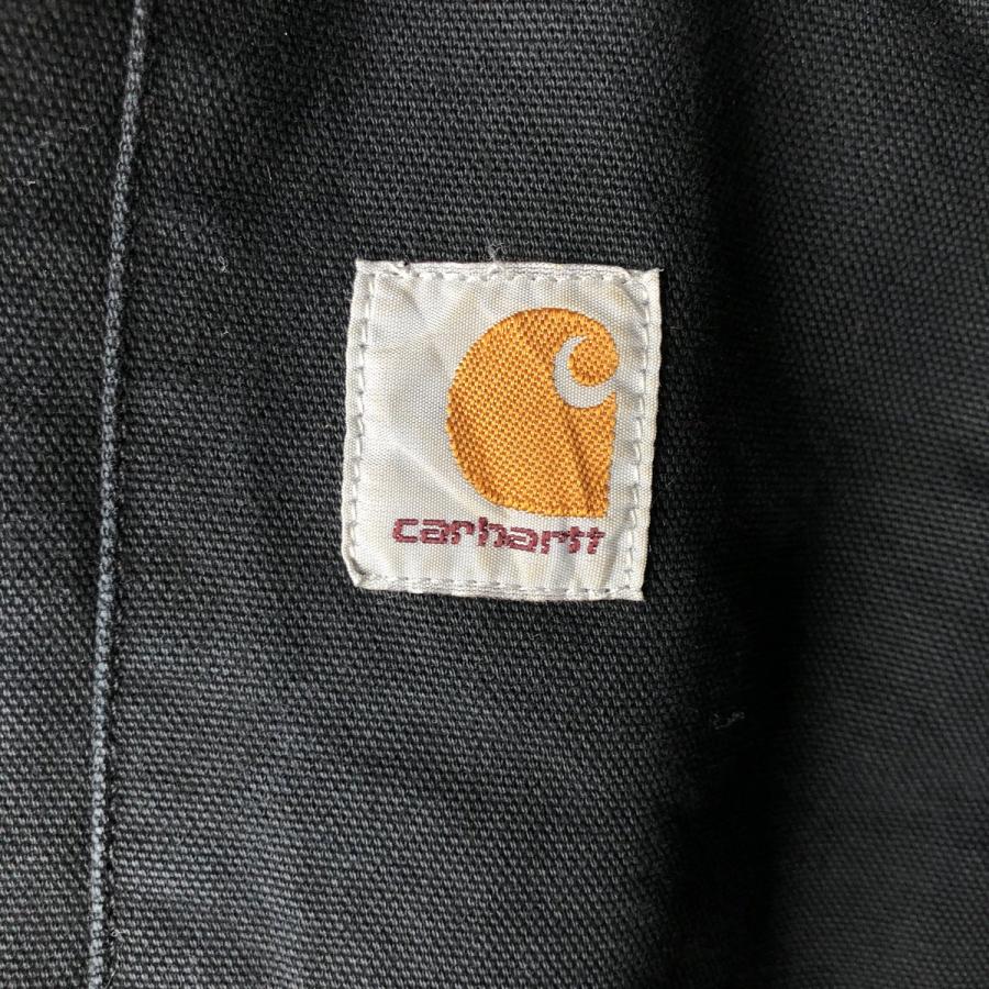 ✨今だけ価格✨◼️Carhartt ブラック フード付きダックベスト[USED] ✨今日だけ価格◼️Carhart ダックベスト◼️黒USED 【公式通販】