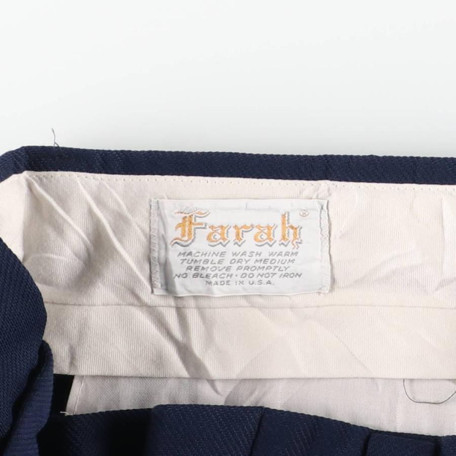 古着 70年代 FARAH フレアパンツ USA製 メンズw34相当 ヴィンテージ