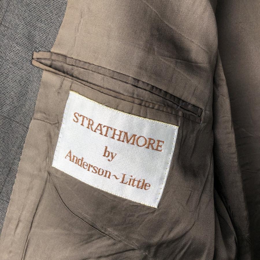 古着 Anderson~Little STRATHMORE チェック柄 ウールテーラードジャケット USA製 メンズM相当/eaa615915 古着 Anderson~Little STRATHMORE チェック柄 ウールテーラード
