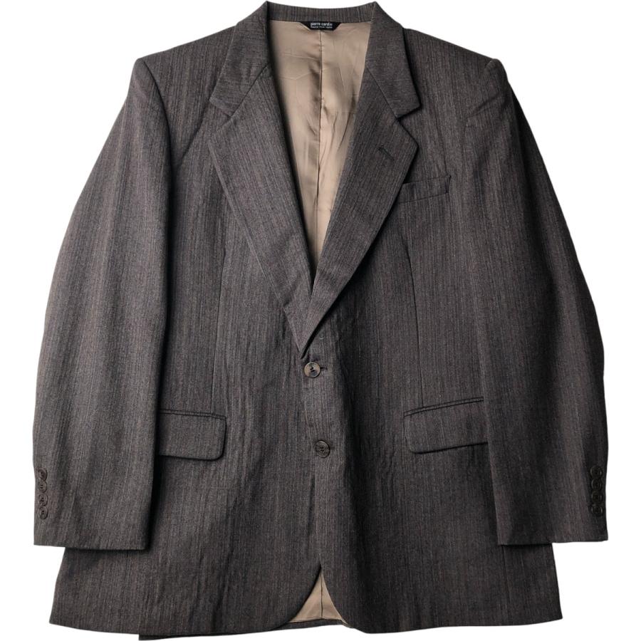 古着 ピエールカルダン Pierre Cardin ヘリンボーン ウールテーラードジャケット USA製 メンズL相当/eaa615934 pierre cardin（ピエール カルダン） 古着 ヘリンボーン ウール