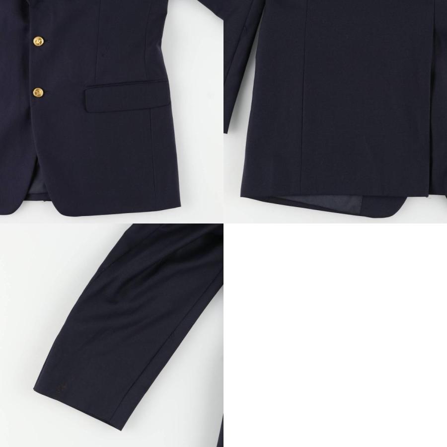 古着 ラルフローレン Ralph Lauren LAUREN ローレン 紺ブレザー