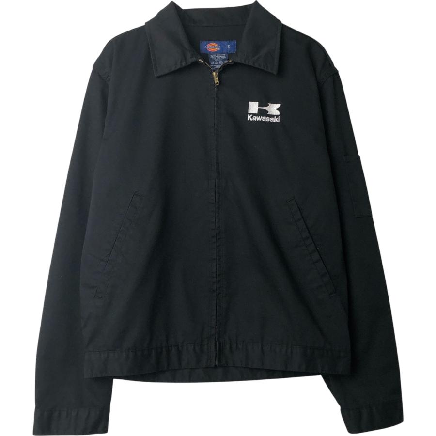 古着 ディッキーズ ワークジャケット ブラック ペンキ アイゼンハワージャケット Dickies（ディッキーズ） アイゼンハワージャケット ワークジャケット