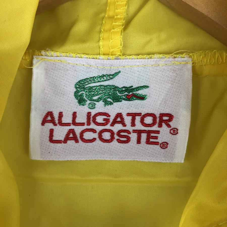 古着 80年代 ラコステ LACOSTE ALLIGATOR アノラックパーカー メンズS相当 ヴィンテージ/eaa615974 LACOSTE（ラコステ） 古着 80年代 LACOSTE ALLIGATOR アノラック