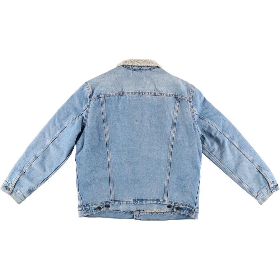 Levi's（リーバイス） 古着 中綿入り デニムボアジャケット メンズXL