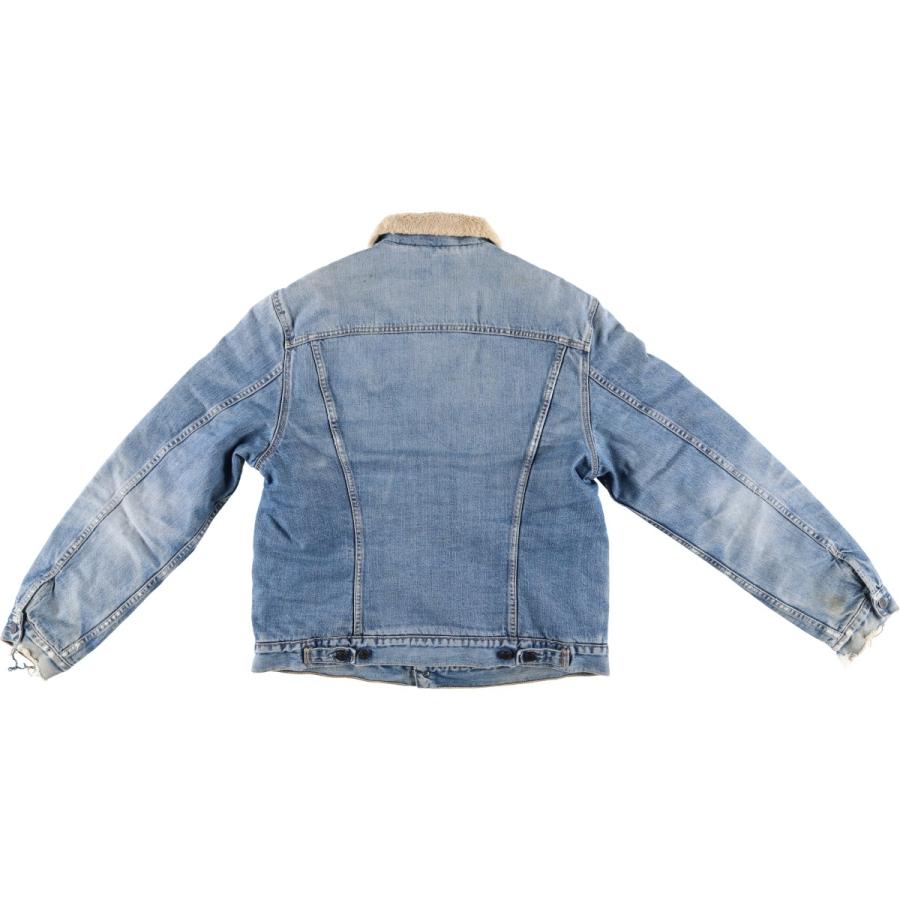 Levi's（リーバイス） 古着 中綿入り デニムボアジャケット メンズXL