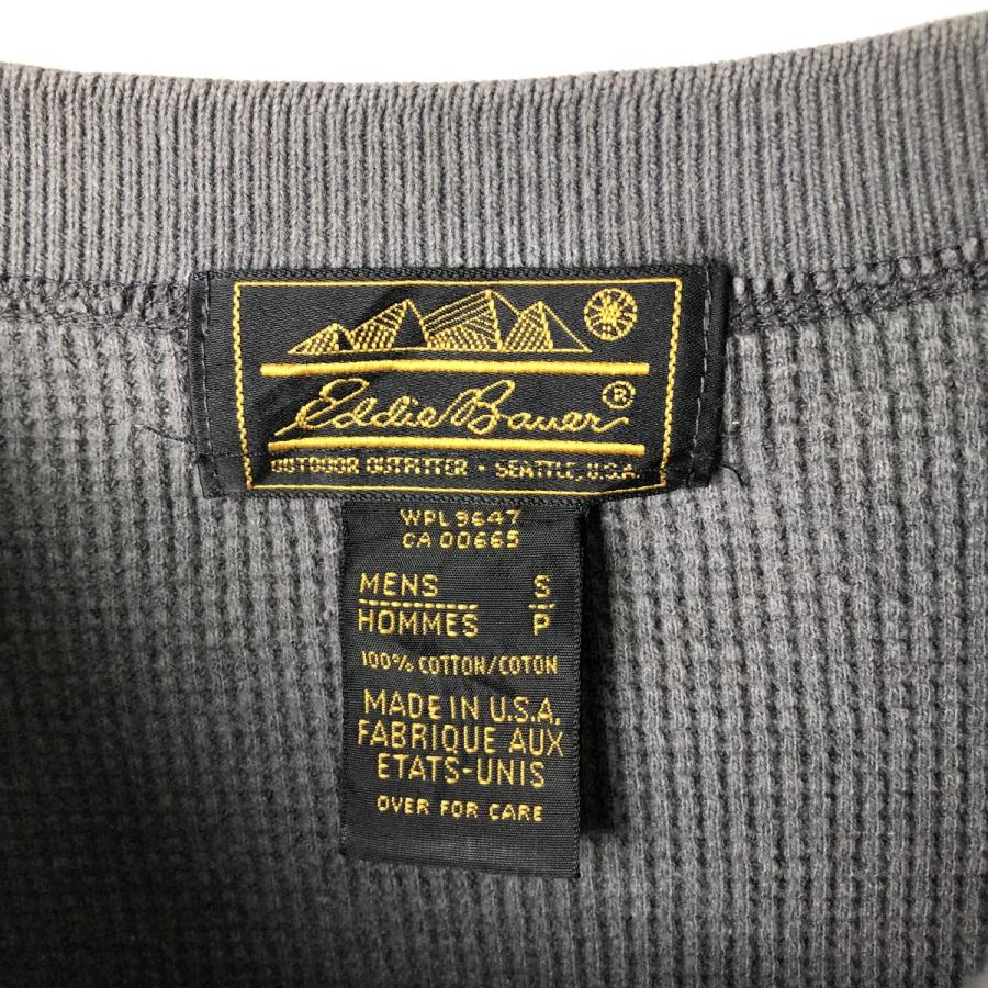Eddie Bauer（エディーバウアー） 古着 80~90年代 黒タグ ヘンリー