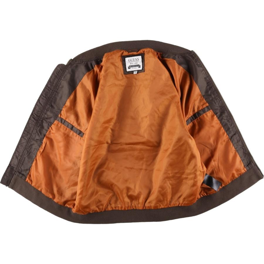 古着 ゲス Guess MA-1タイプ ミリタリー フライトジャケット メンズXL相当/eaa616166 GUESS（ゲス） 古着 Guess MA-1タイプ ミリタリー フライトジャケット