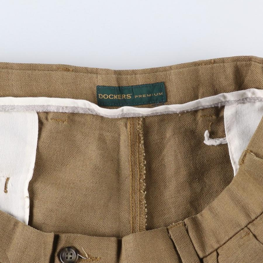 古着 00年代 ドッカーズ DOCKERS PREMIUM PLEATED RELAXED FIT