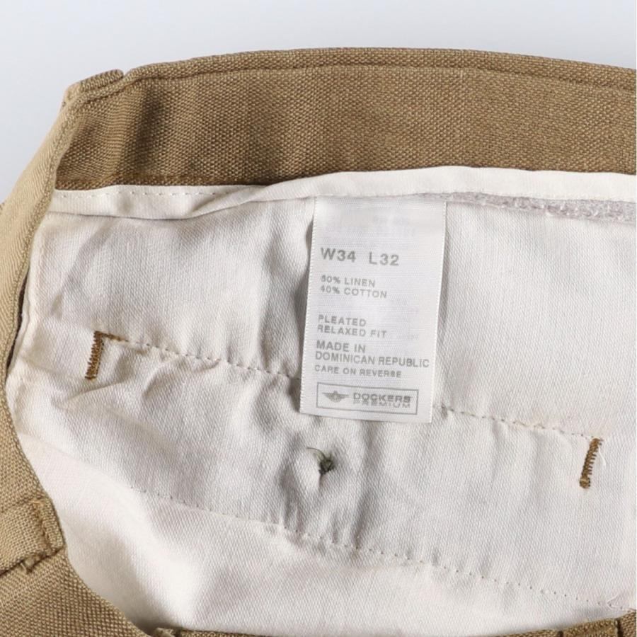 古着 00年代 ドッカーズ DOCKERS PREMIUM PLEATED RELAXED FIT