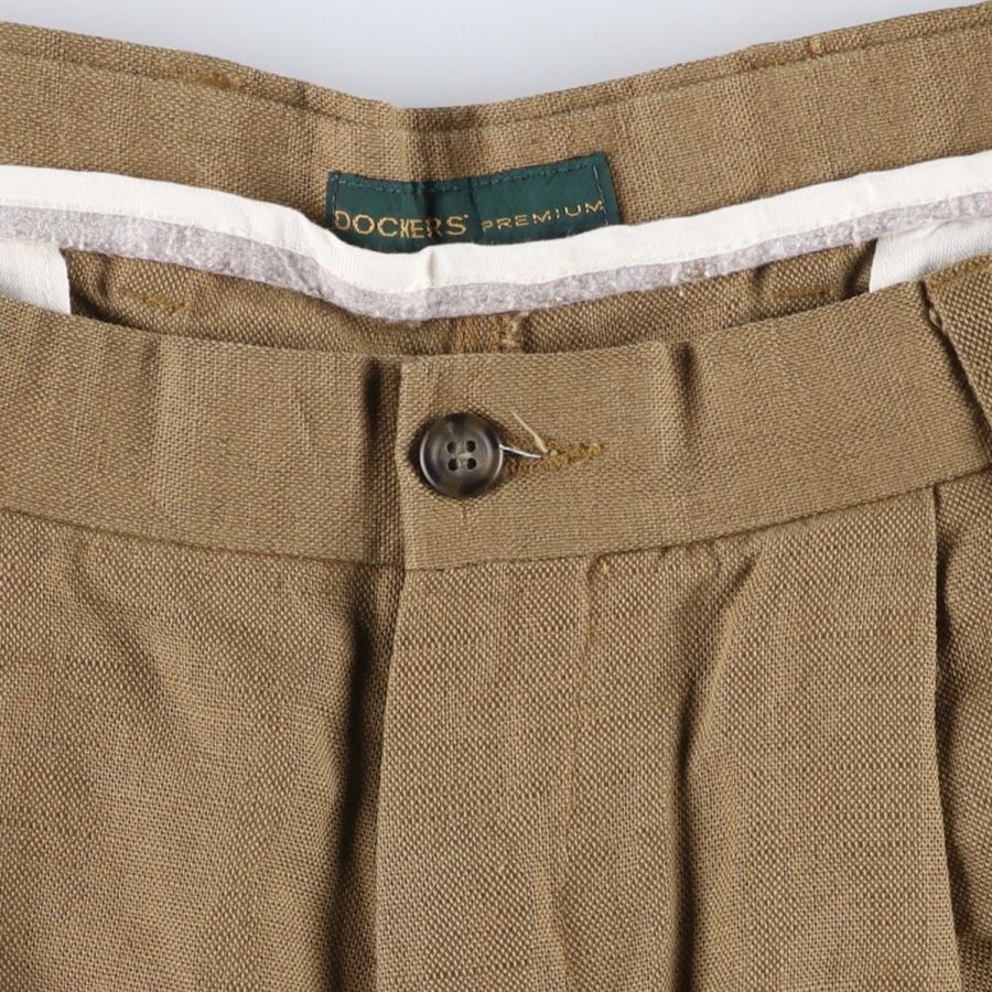 古着 00年代 ドッカーズ DOCKERS PREMIUM PLEATED RELAXED FIT