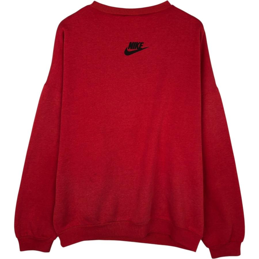 NIKE（ナイキ） 古着 90年代 銀タグ プリントスウェットシャツ