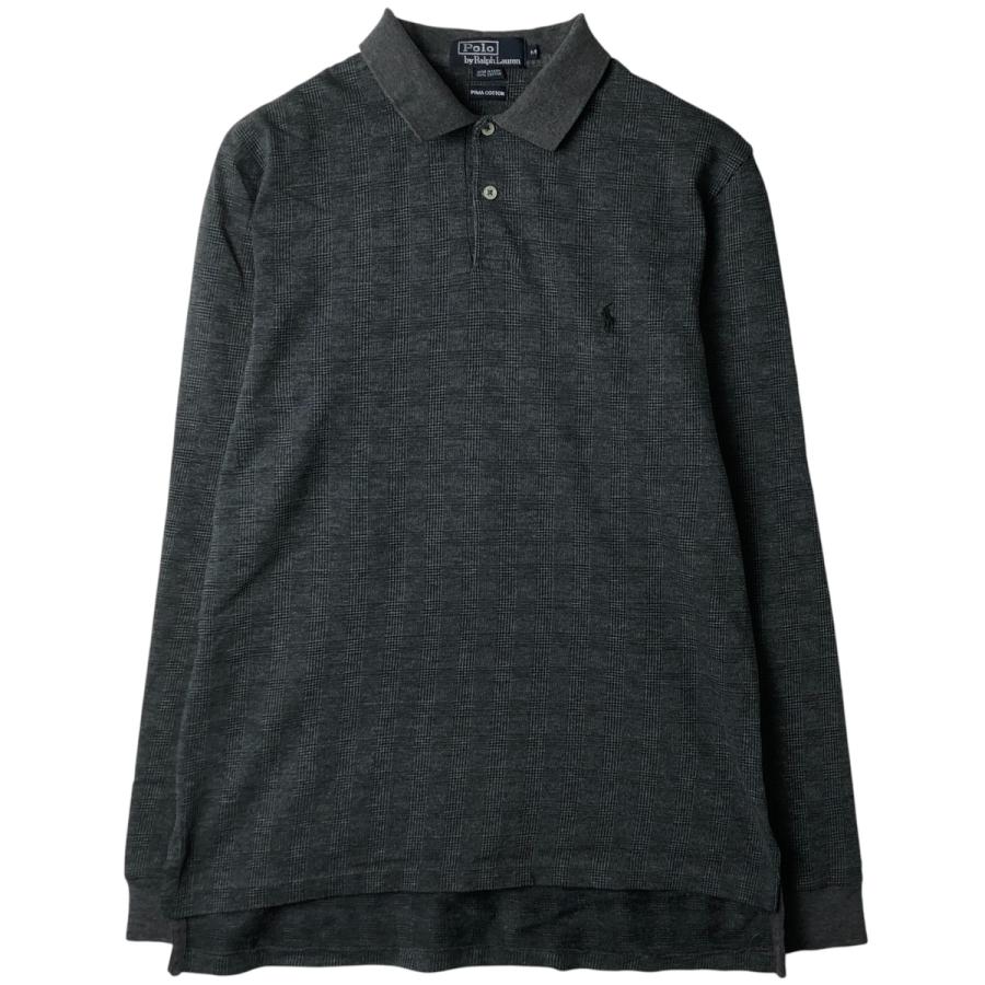 古着 ラルフローレン Ralph Lauren POLO by 長袖 チェック ポロシャツ