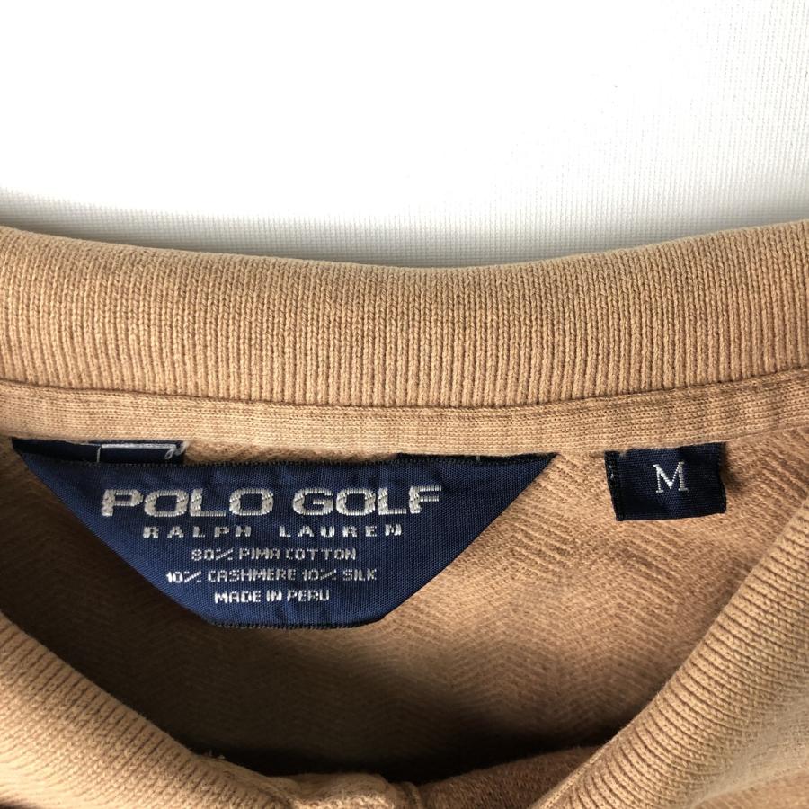 古着 ラルフローレン POLO GOLF ポロゴルフ ヘリンボーン 長袖