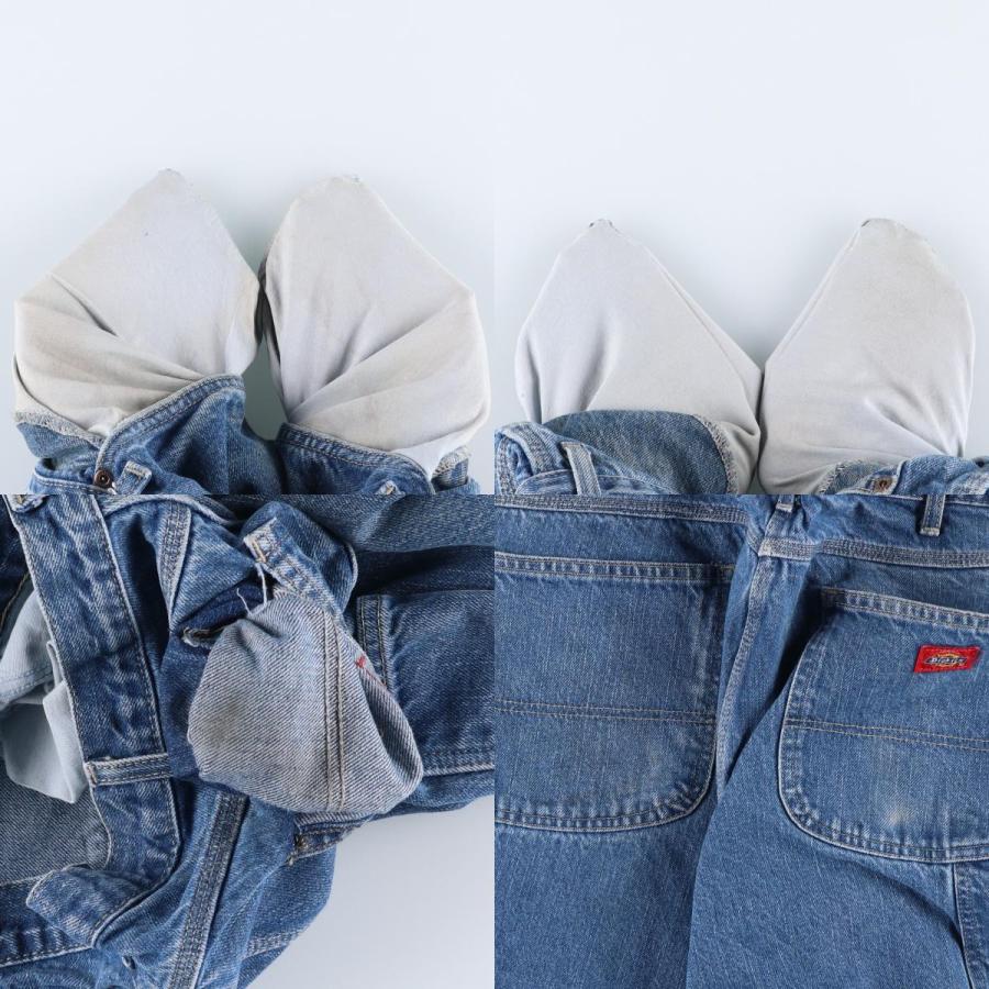 古着 ディッキーズ Dickies デニムペインターパンツ メンズw37相当/eaa616641 Dickies（ディッキーズ） 古着 デニムペインターパンツ メンズw37相当