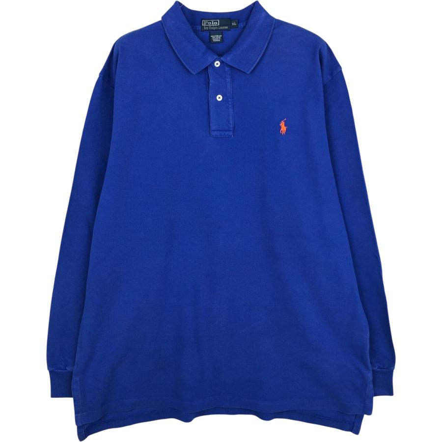 ポロラルフローレン・RUSSIA、ポロシャツ古着 古着 ラルフローレン Ralph Lauren POLO by 長袖 ポロシャツ メンズXL
