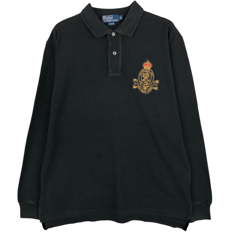 古着 ラルフローレン Ralph Lauren POLO by 長袖 ポロシャツ メンズM