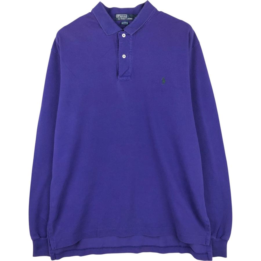 未使用　Polo Ralph Lauren 長袖ポロシャツ 古着 ラルフローレン Ralph Lauren POLO by 長袖 ポロシャツ メンズL