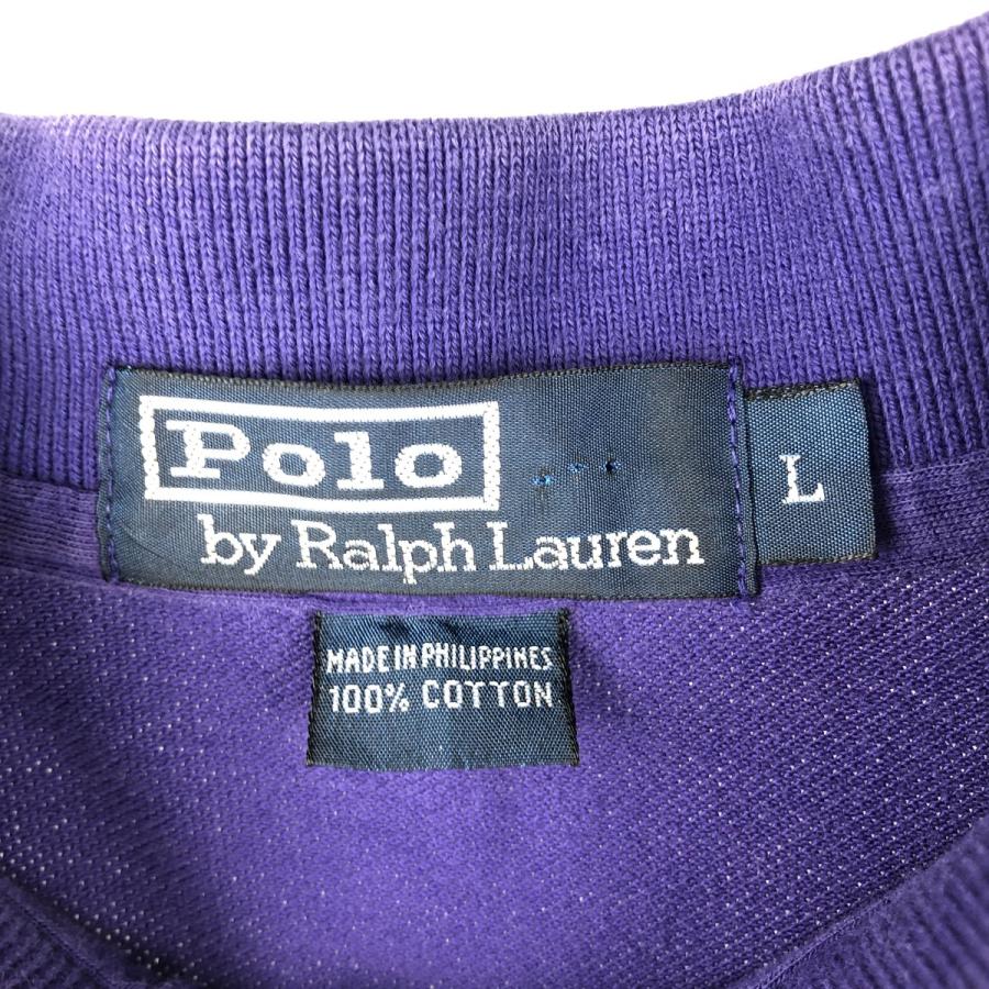 古着 ラルフローレン Ralph Lauren POLO by 長袖 ポロシャツ メンズL
