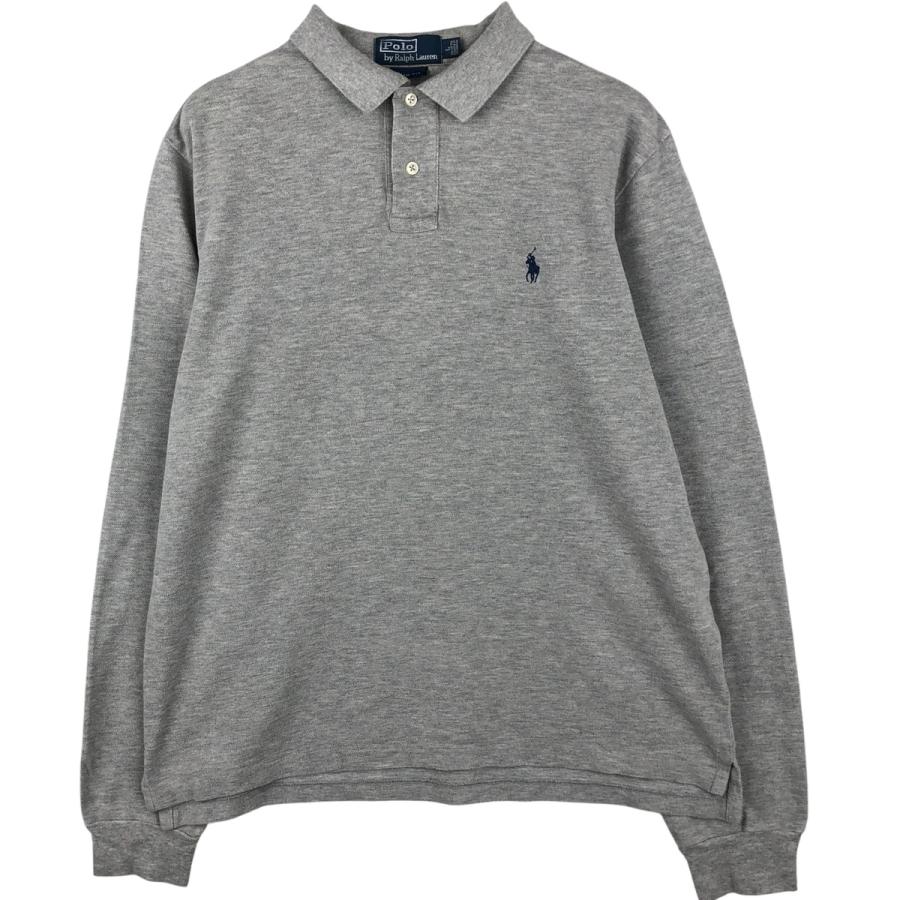 古着 ラルフローレン Ralph Lauren POLO by Ralph Lauren SLIM FIT 長袖 ポロシャツ メンズL相当/eaa616702 古着 ラルフローレン Ralph Lauren POLO by SLIM FIT 長袖 ポロシャツ