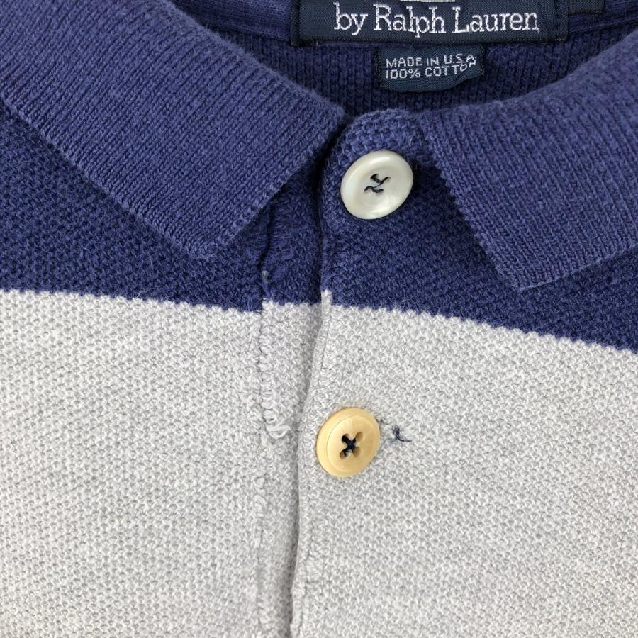 古着 90年代 ラルフローレン Ralph Lauren POLO by 長袖 ボーダー