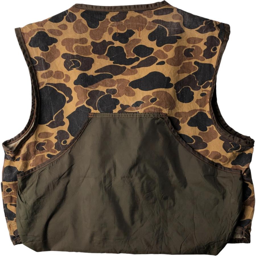 Camo Hunter Duck SAFTBAK USA製 80-90's ベスト カモフラージュ SAFTBAK ®*︎様 Hunting L程度 Vest トップス