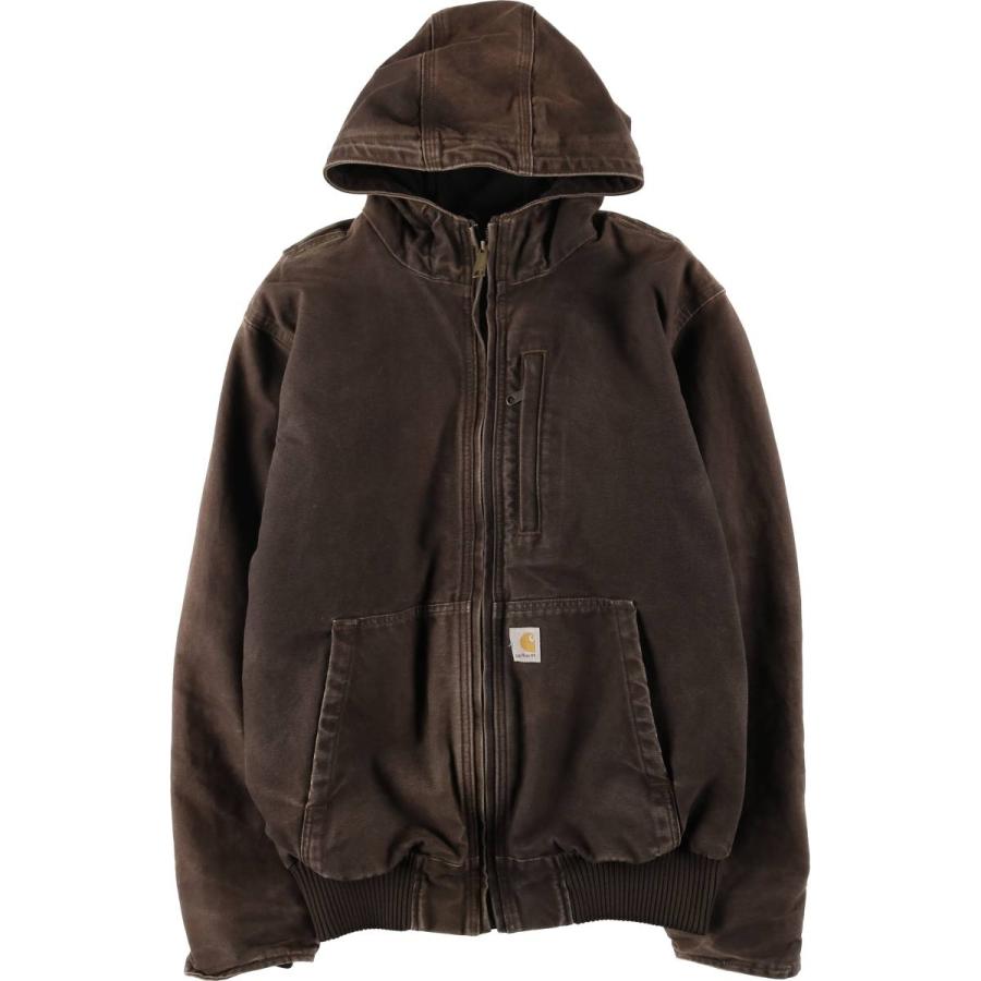 カーハート　フル　スウィング　フリース　パーカー　ブルゾン　XL 古着 Carhartt（カーハート） 古着 フルスウィングアームストロング