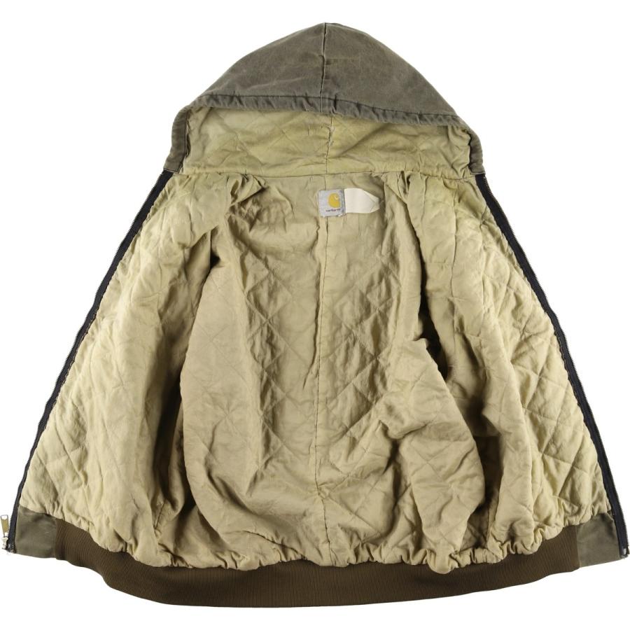 Carhartt ダックパーカー アクティブジャケット 04年5月製 カーハート Carhartt（カーハート） 古着 アクティブジャケット 中綿入り ダック