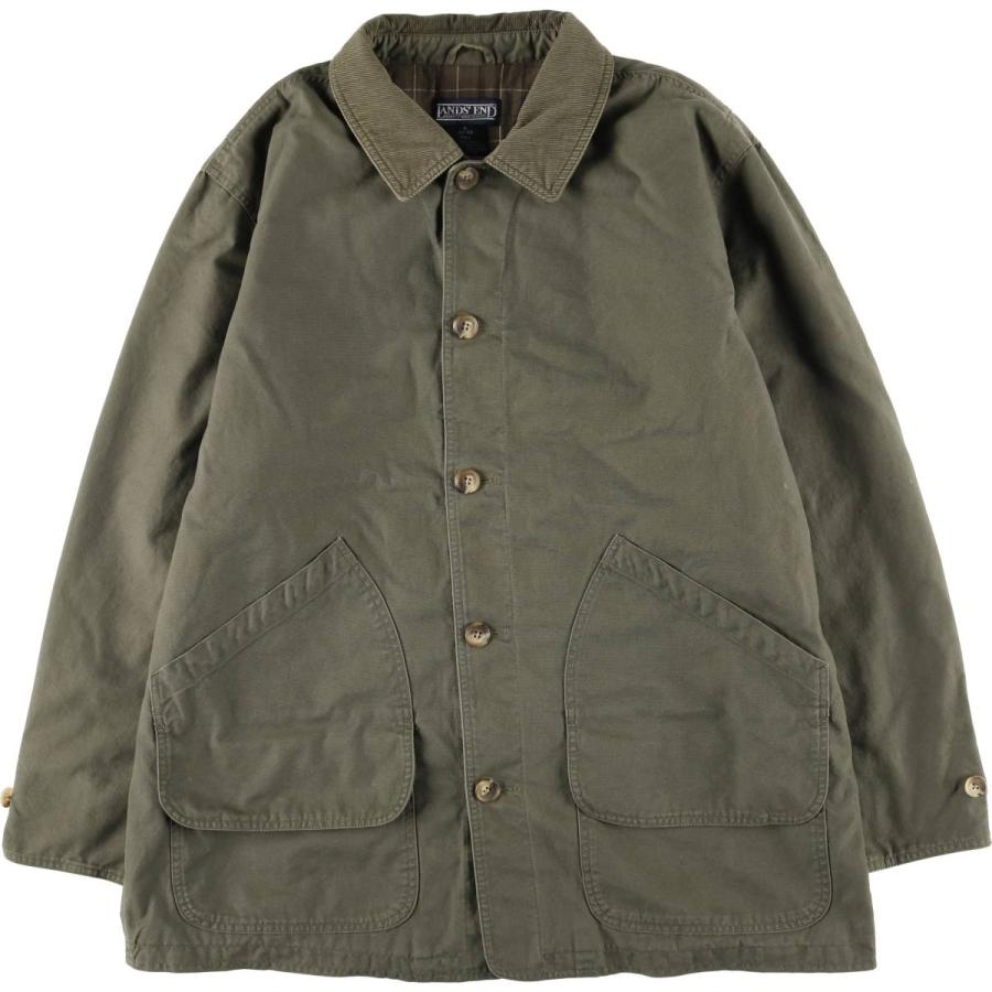 古着 80~90年代 ランズエンド LANDS' END ハンティングジャケット メンズXL相当 ヴィンテージ/eaa616910 古着 80~90年代 ランズエンド LANDS' END ハンティングジャケット