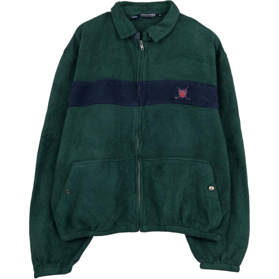 90s POLO GOLF RALPH LAUREN スイングトップ XL 古着 90~00年代 ラルフローレン Ralph Lauren POLO GOLF ポロゴルフ
