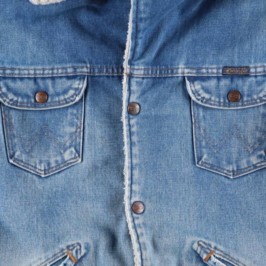 Wrangler（ラングラー） 古着 80~90年代 デニムボアジャケット USA製