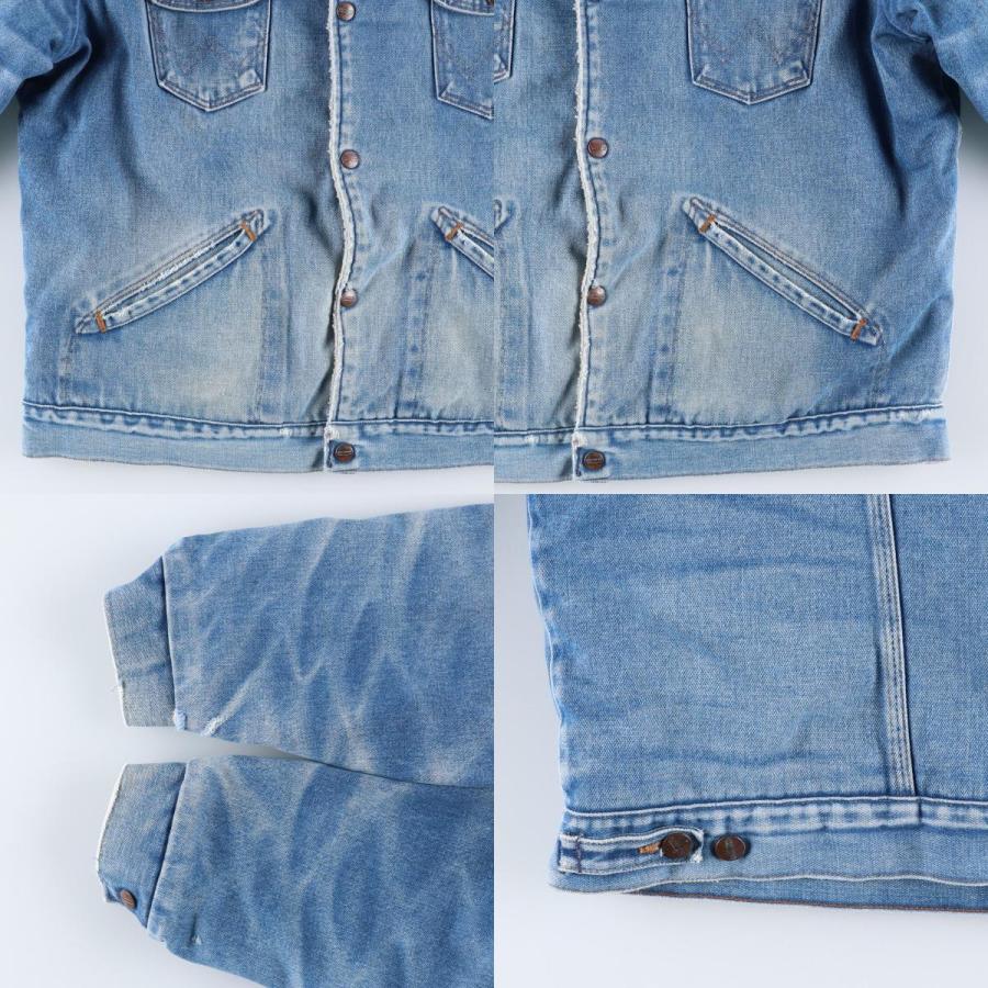 Wrangler（ラングラー） 古着 80~90年代 デニムボアジャケット USA製