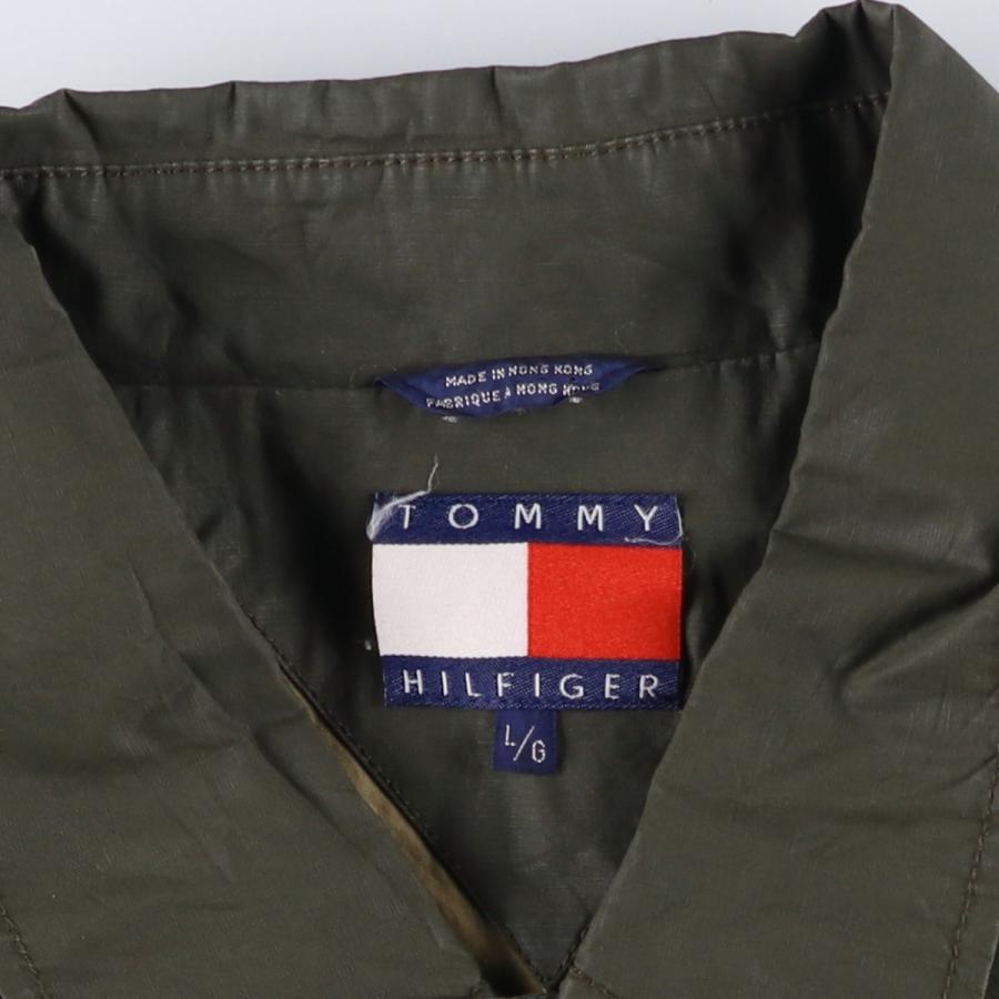 古着 90年代~ トミーヒルフィガー   シャツジャケット メンズL相当 ヴィンテージ/eaa616969 TOMMY HILFIGER（トミー・ヒルフィガー） 古着 90年代~ シャツ