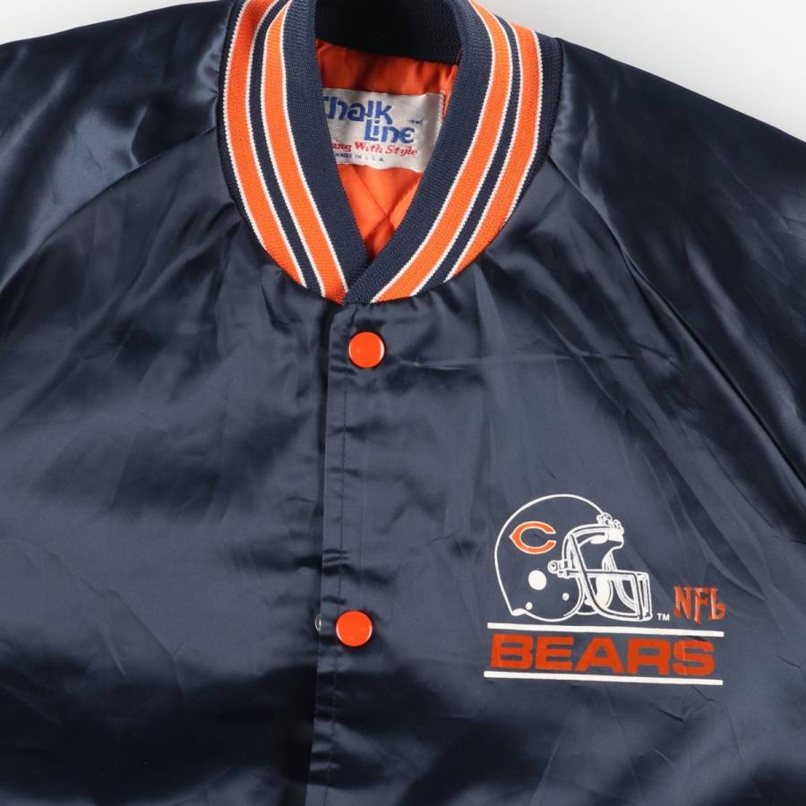 古着 80~90年代 Chalk Line NFL シカゴベアーズ 中綿入り ナイロン