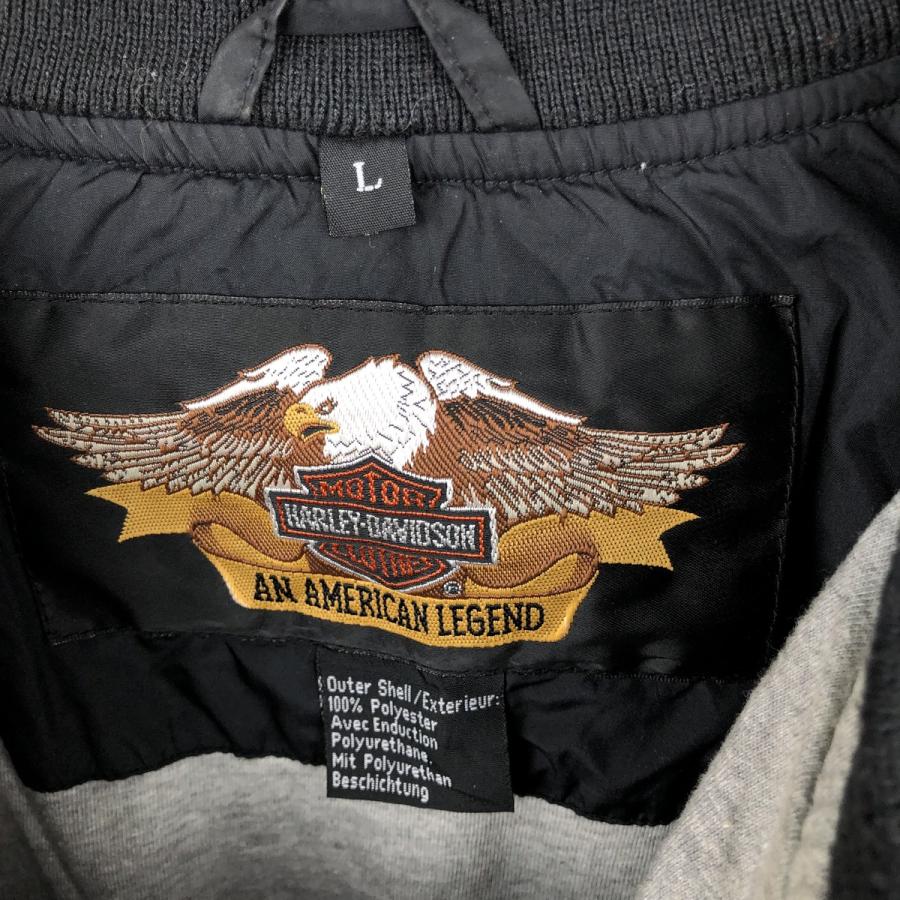 古着 ハーレーダビッドソン Harley-Davidson ハーフボタン プルオーバー ウインドブレーカー メンズL相当/eaa616982 古着 ハーレーダビッドソン Harley-Davidson ハーフボタン プル