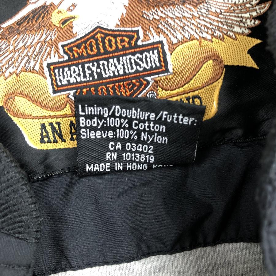 古着 ハーレーダビッドソン Harley-Davidson ハーフボタン プル