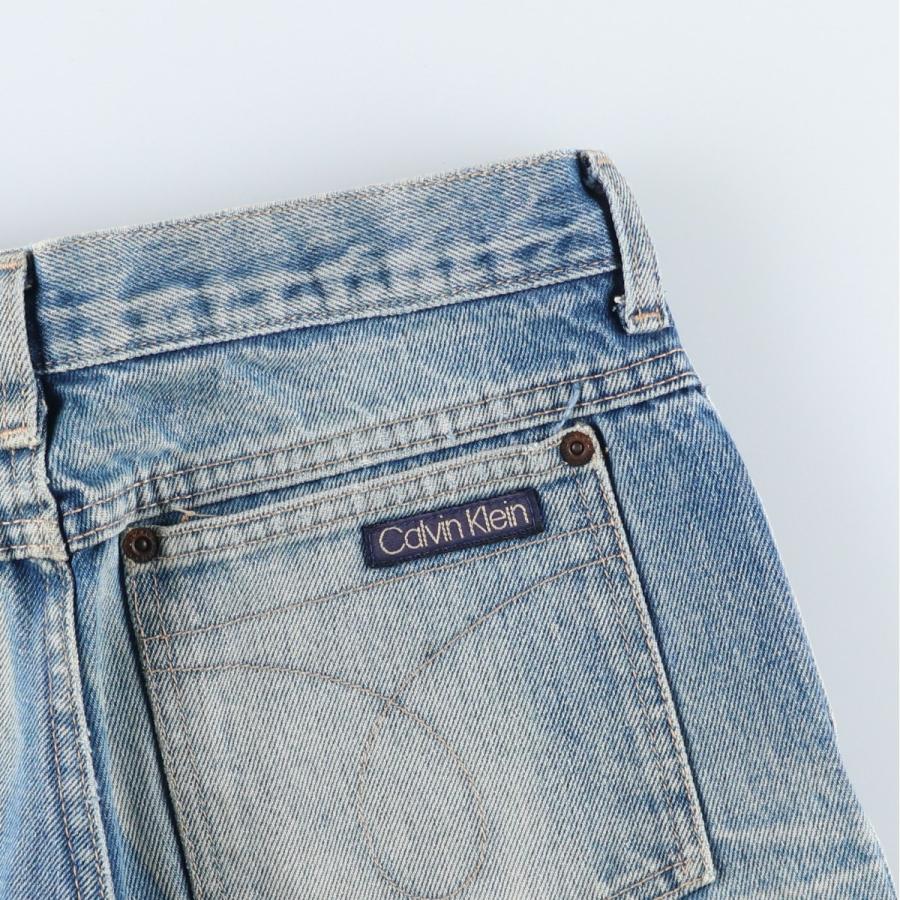 古着 80年代 カルバンクライン Calvin klein ストレートデニムパンツ USA製 レディースL(w29)相当 ヴィンテージ /eaa617061_2