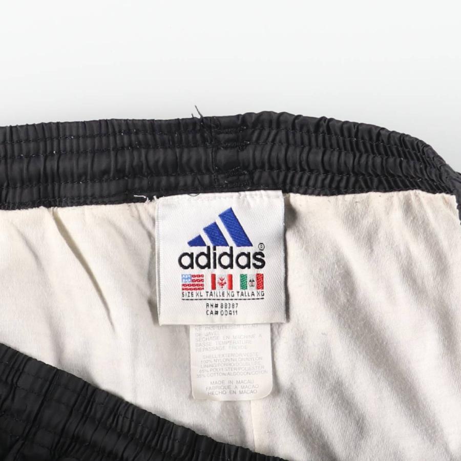 アディダス　シャカシャカパンツ adidas ナイロンパンツ シャカパン ブラック メンズL | vimfurugi