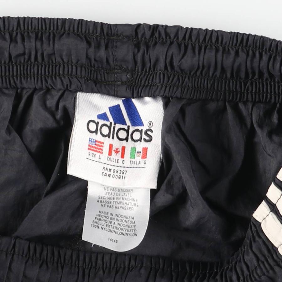 adidas（アディダス） 古着 90~00年代 ナイロンパンツ シャカシャカ